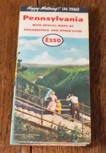 Hoja de ruta ESSO 1960 de Pensilvania - Imagen 1 de 1