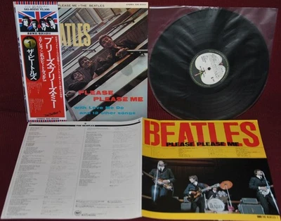 THE BEATLES - PLEASE PLEASE ME - APPLE EAS-80550 1976 - LP JAPAN OBI NM - Imagen 1 de 2