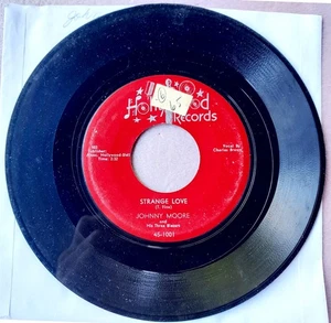 BLUES 45: JOHNNY MOORE 3 BLAZERS (CHARLES BROWN vocal) Strange Love/In the  Clay - Picture 1 of 2