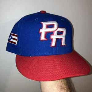 2017 Puerto Rico WBC Javy Baez Fitted New Era 59/50 Hat 7 5/8 - Picture 1 of 6