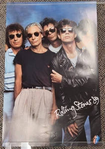 ROLLING STONES '89 poster RSP001 Brockum 22 x 35 - Picture 1 of 3