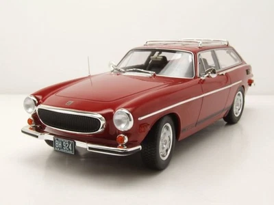 Volvo 1800 Es Versione USA 1972 Rosso Con Strisce Laterali Modellino 1:18 Norev - Immagine 1 di 4