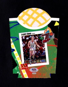 1993 Larry Bird HQ Autograph PSA McDonalds Nothing But Net MVPs French Fries Box - Picture 1 of 2