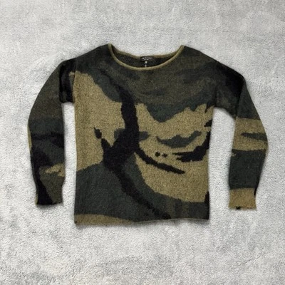 Suéter Pullover Verde Mezcla Seda Lana Merino Sinclair XS Rag & Bone Para Mujer Foto 1 de 4