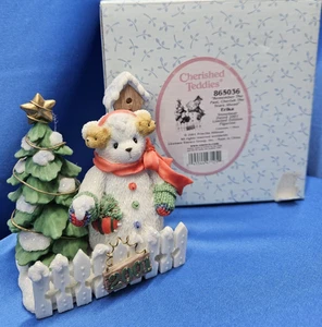 Cherished Teddies Erika "Remember The Past, Cherish The Years Ahead" Snowbear - Picture 1 of 9