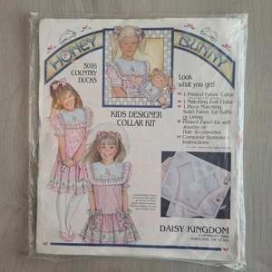 NEW Cabbage Patch Collar Pattern Matching Kid 5016 Honey Bunny Country Duck 1988 - Picture 1 of 7