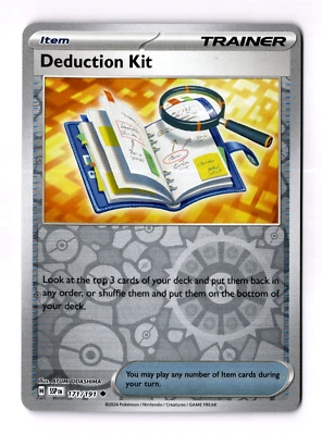 Deduction Kit 171/191 Sv08: Surging Sparks Reverse Holo - Image 1 of 3