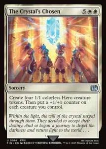 The Crystal's Chosen - Final Fantasy #0014 MTG Magic The Gathering - Picture 1 of 1