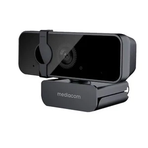 MEDIACOM WEBCAM FULL HD CON AUTO FOCUS DOPPIO MICROFONO INTEGRATO 30 FP M-WEA455 - Afbeelding 1 van 2