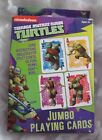 NICKELODEON TMNT JUMBO PLAYING CARDS 2014 PACK OF 54 CARDS NEW FREE SHIPPING!
