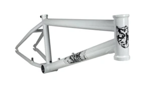 S&M CREDENCE BLACK MAGIC GHOST WHITE 21 AQUIZAP 21" TT BMX BIKE BIKES CCR - Picture 1 of 4