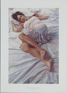 Steve Hanks WHEN HER BLUE EYES CLOSE, S/N L/E 913/999, COA - Picture 1 of 3