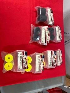 Team Associated Front/Rear Dish Wheels Stealth Vintage Lot Of 7 - Picture 1 of 4