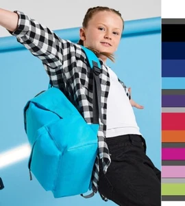 BagBase Schul- Freizeit- Rucksack Junior Fashion 14L bedruckbar - BG125J NEW - Bild 1 von 17