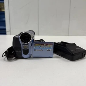 PANASONIC PV-GS12 Mini DV Hybrid Camcorder 20x Zoom As Is! - Picture 1 of 15