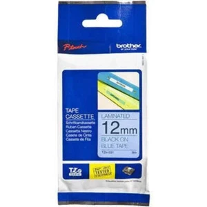 NEW Brother Tze-531 Laminated Labelling Tape 12Mm Black On Blue - Picture 1 of 1