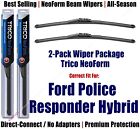 2pk NeoForm Wipers fit 2019+ Ford Police Responder Hybrid- 162613x2
