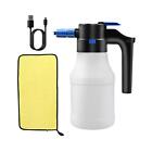 Electric Foam Sprayer with Cleaning Cloth Plant Mister for Home Fertilizing