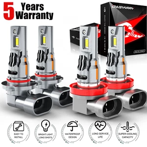 For 2020 2021 2022 2023 2024 Ram 2500 - LED Headlights High Low Beam Bulbs 4X - Picture 1 of 13