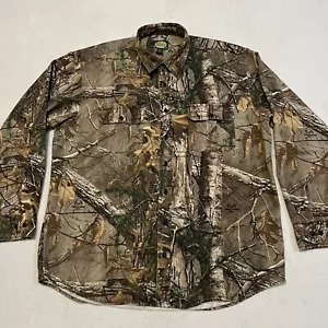 Cabela’s Realtree Camo Longsleeve Shirt Men’s XL Hunting USA - Picture 1 of 7