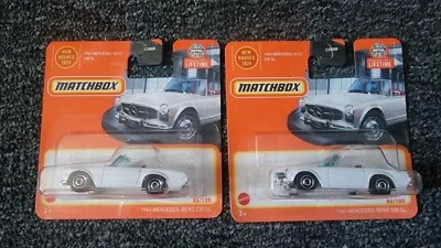 2 Matchbox 1963 Mercedes-Benz 230 SL - Image 1 of 2