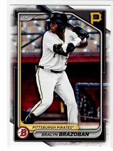Draft Bowman Bralyn Brazoban Pittsburgh Pirates 2024 ** - Foto 1 di 2