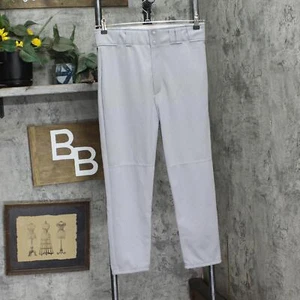Majestic Mens Straight Leg Baseball Pants Gray M - Picture 1 of 5