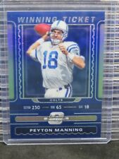 New listing
		2019 Contenders Optic Peyton Manning Winning Ticket Blue Prizm #32/99 Colts D292