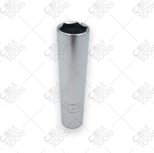 SK Hand Tools 4421 5/8" 3/8" Dr. 6pt Long Chrome Spark Plug Socket - Picture 1 of 1
