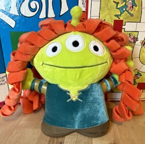 Disney Store REMIX Toy Story ALIEN/Brave MERIDA Muñeco de Peluche 8" - Imagen 1 de 9