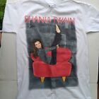 Vintage Shania Twain Men T Shirt Size L Concert Band Country 1998 90s NOS NWOT 