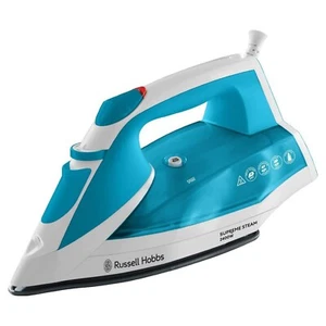 Russell Hobbs Supreme Steam Iron Traditional 2400W, 320ml, Blue/White - 23040 - Picture 1 of 5