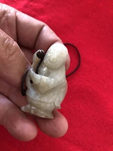 Chinese Ming/ Qing Dynasty Antique Jade Toggle - Picture 1 of 10