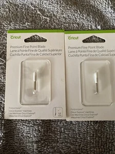 2 Pack Cricut Premium Fine Point Blade 1.1mm for Cricut Explore Machines 2002516 - Picture 1 of 2