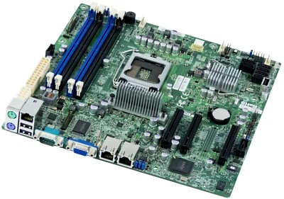 Mainboards Supermicro X9SCL-F Socket 1155 4xDDR3 6xSATA Microatx Intel C202 - Image 1 of 2