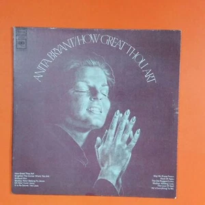 ANITA BRYANT How Great Thou Art CS9642 LP Vinyl VG++ Cover VG+ - Imagen 1 de 3