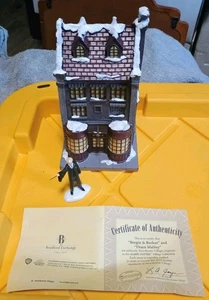 Harry Potter Borgin & Burkes W/Draco Malfoy B.E. Hawthorne Village  - Picture 1 of 2