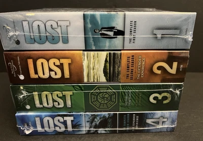 LOST Complete Seasons 1 2 3 4 ABC TV Series DVD Set Lot 1-4 TV Show SEALED NEW - Image 1 of 3