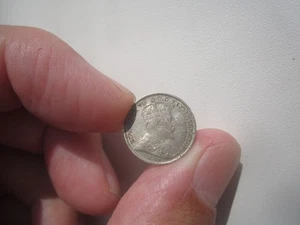 1910 CANADA 5 CENTS - Imagen 1 de 2