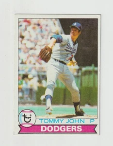 Tommy John Los Angeles Dodgers 1979 Topps Baseball Card #255 - Picture 1 of 3
