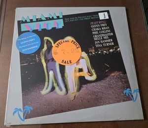 MIAMI VICE - Music From TV Series Soundtrack SEALED 1985 LP Phil Collins HYPE - Picture 1 of 3