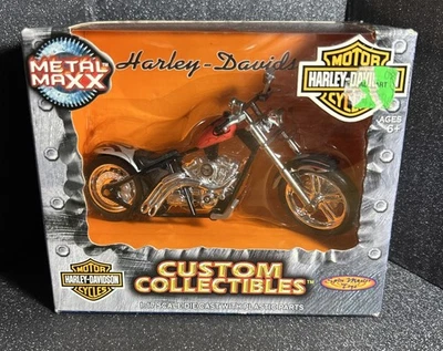 Vintage Metal Maxx - Harley Davidson FXDWG Dyna Wide Glide 1:17 Die Cast NIB - Image 1 of 4
