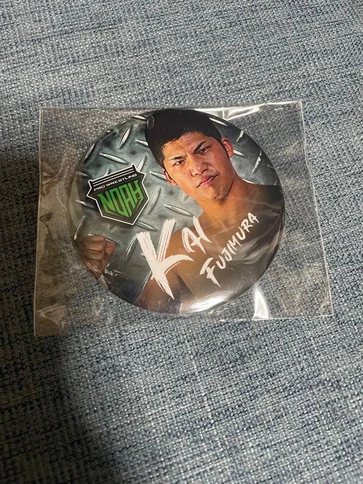 Badge de canette Pro Wrestling Noah Kai Fujimura - Photo 1/1