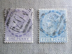 Dominica, Scott# 5,7, usado - Imagen 1 de 2
