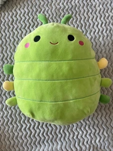 "Malvavisco 14"" Oruga Cortez Insecto Verde Suave Peluche Animal" - Imagen 1 de 4