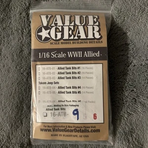 Value Gear 1/16 WWII Allied Tank Bits 16-ATB-09 - CW Achilles Set adatto per AndysHHQ - Foto 1 di 8