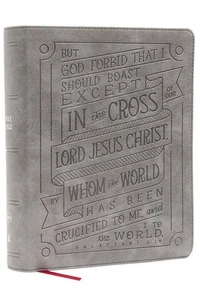 NKJV, Journal Reference Edition Bible, Verse Art Cover Collection, Leath .. NEW - Picture 1 of 1