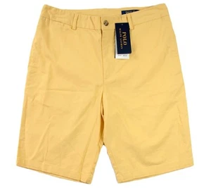 Polo Ralph Lauren Boys Shorts 18 Bermuda Style Flex Stretch 4-Pocket Yellow $50 - Picture 1 of 5