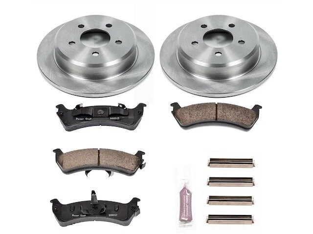 Kit de pastillas de freno trasero y rotor para Ford Explorer 1995-2001 1996 1997 1998 KX643WX Foto 1 de 1