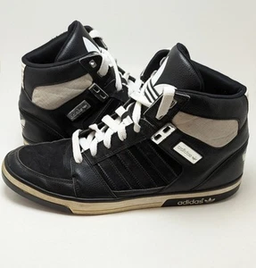 De Colección Para Hombres Adidas 2012 Zapatillas Altas Corte Dura Retro Negras G59668 Talla 11.5 - Imagen 1 de 7